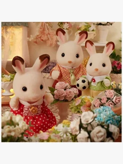Sylvanian Families Figursæt Kaninfamilien Chokolade