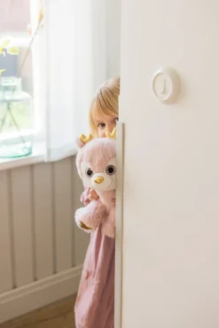 Teddykompaniet Bamse 30 cm Dådyr Ronja, Pink