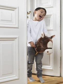 Teddykompaniet Kæphest m. Lyd 100 cm