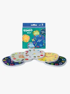 TIMIO Skivepakke 5-i-1 Tid & Tal 2-pak