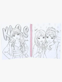 TOP Model Malebog med Pailletter