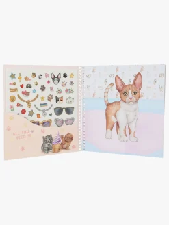 TOPModel Dress Me Up Klistermærkebog Kitty