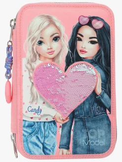 TOPModel Tredelt Penalhus med Pailletter