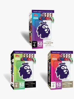 Topps Premier League Samlekort Startpakke Super Tin 53 Stk.
