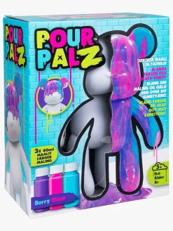 TOYMONSTER POUR PALZ DIY-sæt Mal Din Egen Bjørn, Berry Blast