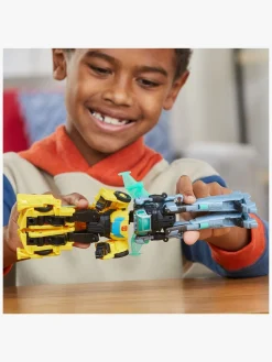 Transformers EarthSpark Cyber-Combiner Figursæt Bumblebee & Mo Malto