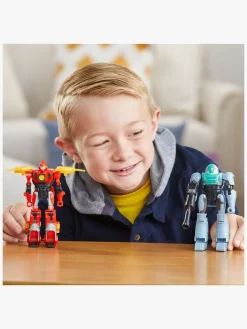 Transformers EarthSpark Cyber-Combiner Figursæt Terran Twitch & Robby Malto