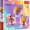 Trefl Trolls 3 Puslespil 3-i-1