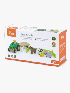 VIGA Farm Traktor med Anhængervogn