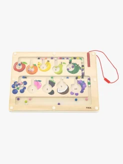 VIGA Magnet-labyrint & Tælle- og Farvesorteringstavle